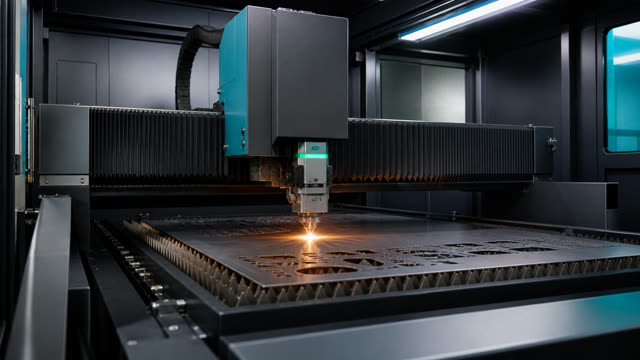 Fiber laser cutting machine